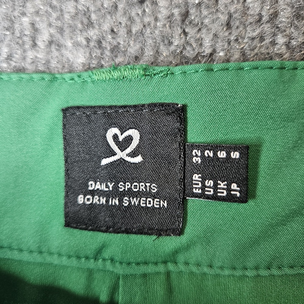 Daily Sports Womens Golf Skort Size 2 Green - Picture 4 of 7